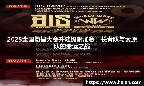 2025全国街舞大赛升降级附加赛：长春队与太原队的命运之战